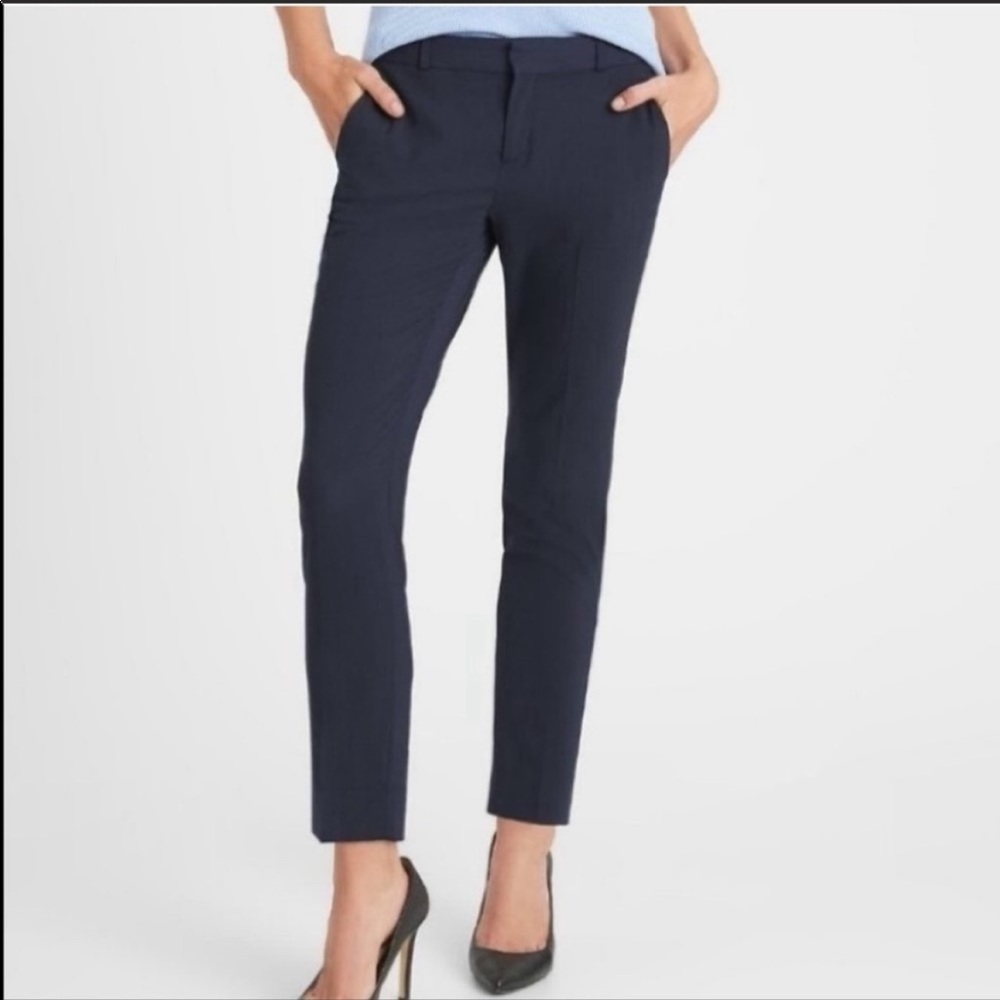 Banana Republic Dark Blue Women's Trousers